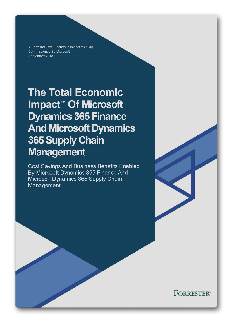 Microsoft TEI Forrester Finance Report Cover