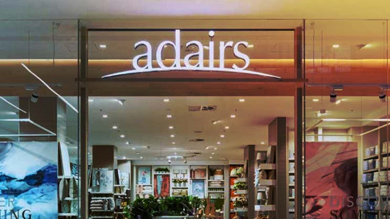 Adairs store font