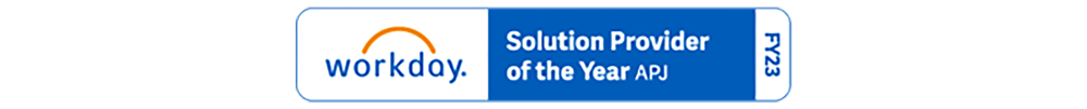 Workday Solution Provider of the Year award FY22